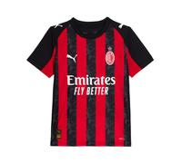 Puma Ac Milan Replica 25/26 Home Junior Short Sleeve T-shirt Red 13-14 Years Boys,Girls