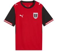 Puma Kids Austria Home Shirt 2026 Short Sleeve International Round Neck