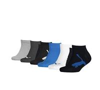 PUMA Kids BWT Sneaker Socks (6 Pair Pack) navy/white/strong blue, 12-1.5