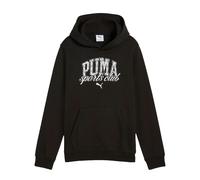 Puma Kids Class Terrycloth Hoodie - Black - 13-14 Years - Black - 68% Cotton/32% Polyester