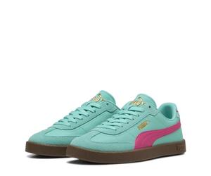 PUMA Kids Club II Era Junior Trainers Aqua/Pink 5