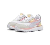 PUMA Kid's Cruise Rider Peony Ac Inf Sneaker, Peach Smoothie White Spring Lavender, 8.5 UK Child