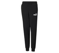 Puma Essentials Logo Boys Pant Colour: Black, Size: 11-12 years
