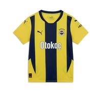 PUMA Kids Fenerbahce Home Shirt 2024 2025 Yellow 13 Years