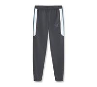 Puma Kids Finesse Performance Training Pants Bottoms Grey/Aqua 9-10 Years