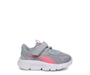 Puma Kids Flex Focus Shoes Infants Grey/Pink 9 UK Child