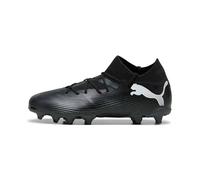 Puma Unisex Youth Future 7 Match Fg/Ag Jr Soccer Shoes, Puma Black-Puma White, 12 UK