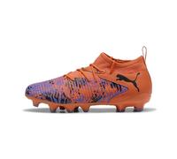 Puma Kids Future 8 Match Childrens Artificial Ground Football Boots Orange/Black 2 UK Child