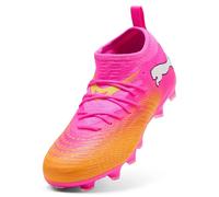 Puma Kids Future 9 Match FG/AG - Poison Pink/Sun Stream/Bright Aqua