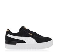 PUMA Kids Girls Jada Suede Child Skate Shoes Trainers Black/White UK 1