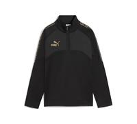 PUMA Kids King Drill Top Black/Gold 9-10 Years