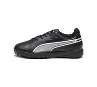 PUMA Kids King Match TT Youth Football Boots - PUMA Black-PUMA White - 1.5