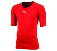 PUMA Kids LIGA Baselayer Tee SS Jr Functional Underwear - Puma Red, 116