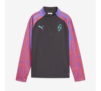 Puma Junior Boys Neymar JR Creativity 1/4 Zip Top Dark Coal 9/10Y