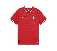 PUMA Kids Portugal Home Shirt 2025 Juniors Red/Almond 7-8 Years