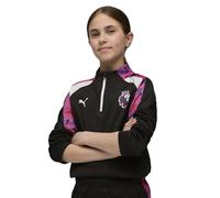 Puma Kids Premier League Drill Top Juniors Long Sleeve Licensed Zip Hoodie Black/purple 9-10 Years