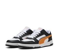 Puma Kids RBD Low Trainers Junior Black/White/Pupy 3 UK Child