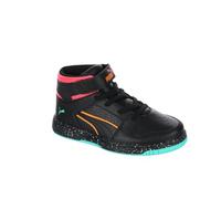 PUMA - Kids Rcl V Rebound Shoes, Black-rickie Orange-fire Orchid AH25, 17.0 cm