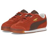 PUMA Kids' Roma Trainers, Mars Red-Espresso Brown-gum, 1.5 Little Kid