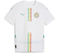 PUMA Kids Senegal Home Shirt 2025 Juniors White/Green 9-10 Years