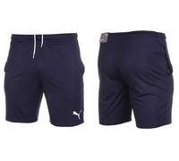 Puma Boys teamRISE Training Shorts Peacoat/Puma White 7/8Y