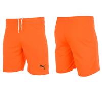 Puma Boys teamRISE Training Shorts Golden Poppy/Puma Black 9/10Y