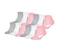 Puma Kids Sneaker Socks, 12 Pack - BWT Sneaker 12P, Logos, Solid Color