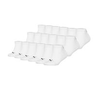Puma Kids Sneaker Socks 18-Pack Plain Logo Casual - Black/White/Grey