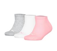 Puma Kids Sneaker Socks, 3-Pack - Plain Sneaker 3P, Logo, Solid Color