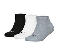 Puma Kids Sneaker Socks, 3-Pack - Plain Sneaker 3P, Logo, Solid Color