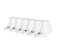 Puma Kids Sneaker Socks 6-Pack - Invisible, ECOM, Solid Color, Logo White 23-26