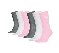 Puma Kids Socks, 6 Pack - Sport Junior ECOM, Ribbed Cuffs, Logo
