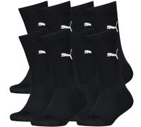 PUMA Kids Sports Crew Socks Boys Girls Childrens (4 Pairs) Soft Recycled Cotton