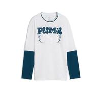 Puma Kids T-Shirt MID90s Relaxed Layered Longsleeve Tee B 694662