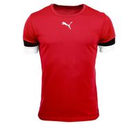 PUMA Unisex Kids teamRISE Jersey Jr Shirt, Puma Red-puma Black-puma White, 140
