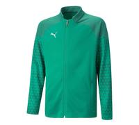 Puma Kids Teamcup Jacket - Green - 13-14 Years - Green - 100% Recycled Polyester