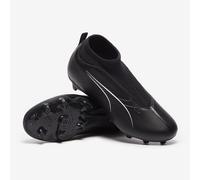 Puma Ultra Match+ Laceless Junior Firm Ground Football Boots 5.5 Black/White