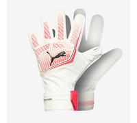 PUMA Ultra Match Protect Rc Goalkeeper Gloves Youth, White/Glowing Red/Black, size 6