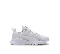 Puma Kid's Unisex Anzarun Lite Velcro Trainers - White, White, Size 10 Younger White