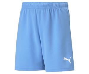 Puma Kids Unisex Boys / Girls TeamRISE Shorts Junior Sky Blue 704943 - Size 9-10Y