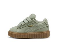 Puma Kids Unisex FENTY x Toddlers Creeper Phatty Earth Tone Sneakers - Green Leather - Size UK 5 Infant