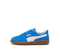 Puma Kids Unisex Palermo - Blue, Hyperlink Blue-Puma White, Size 13 Younger Hyperlink Blue-Puma White