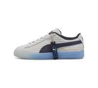 Puma Kids Unisex x PLAYSTATION Youth Suede Sneakers - Grey - Size UK 3.5