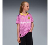 PUMA Kidsuper x Borussia Dortmund Jersey Youth, Mauve Pop/Faster Yellow, size 9-10 Youth