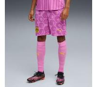 PUMA Kidsuper x Borussia Dortmund Shorts Men, Mauve Pop/Faster Yellow, size XL
