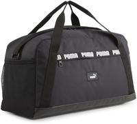 Puma Phase Tape Small Duffel Bag Gym Sports Holdall Travel Holiday Luggage Black