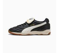 PUMA King Indoor Sneakers Unisex, Black/Warm White, size 5.5