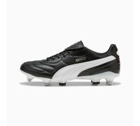 PUMA King Liga MxSG Football Boots Unisex, Black/White/Silver, size 10.5
