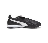 Puma Unisex KING TOP Turf Football Boots – Black/White/Gold – UK 9.5