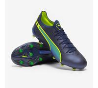 Puma Mens KING ULTIMATE FG/AG Football Boots - Blue Felt - Size UK 6.5